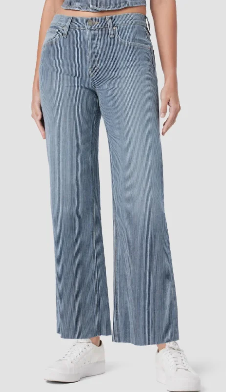 Sustainable Fashion Clothing For Women Rosie Ankle In Railroad