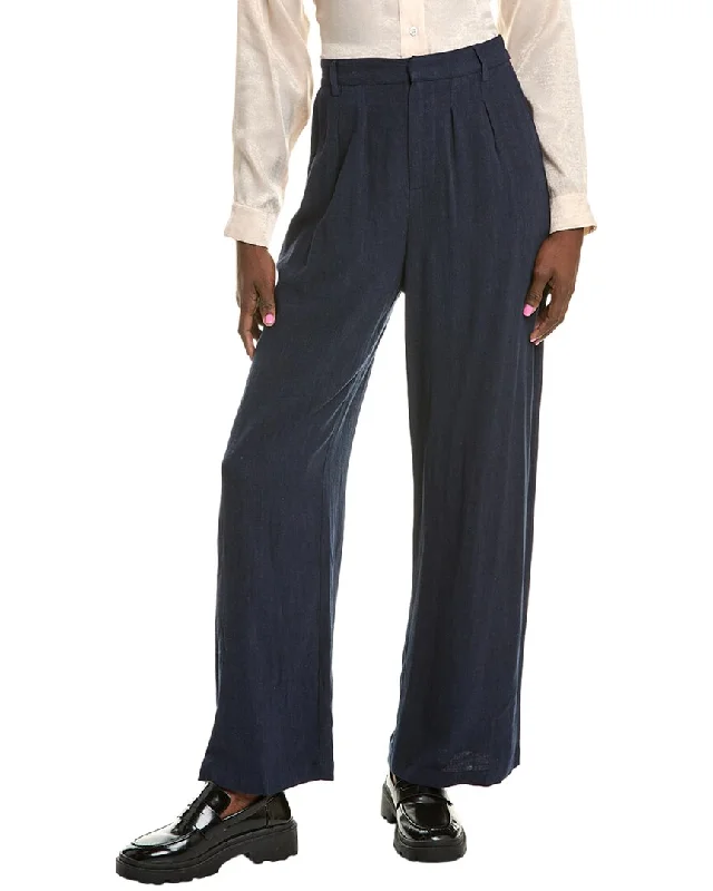 Women's Wedding Apparel Sadie & Sage Sandy Cove Pleated Linen-Blend Pant