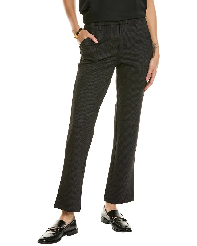 Women's Formal Clothes T Tahari High Waist Ankle Straight Pant