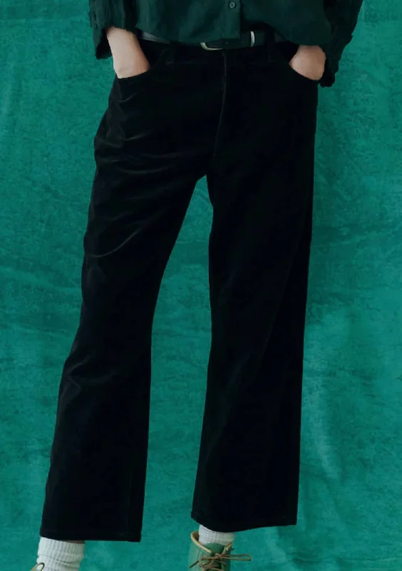 Affordable Women's Garments The Velvet Wayne Jean In Black Black