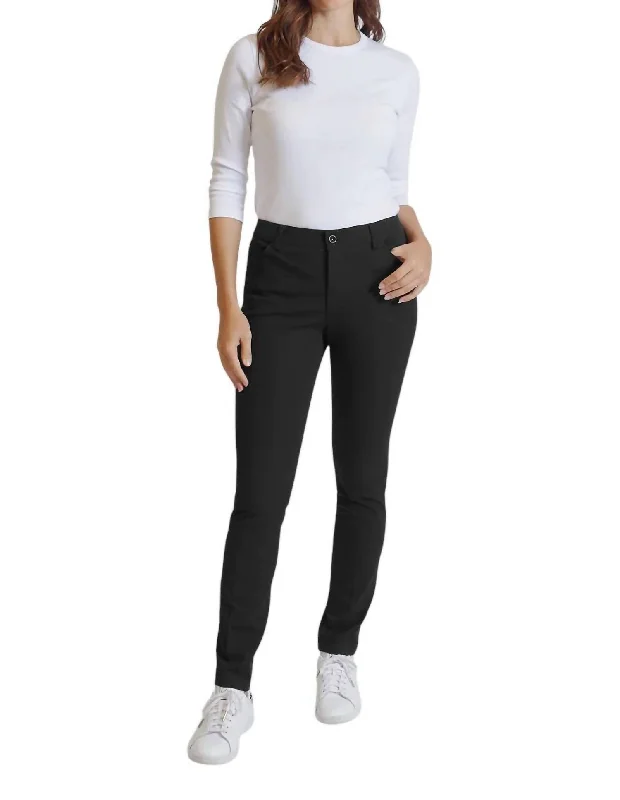 Women's Holiday Outfit Twiggy Pant In Black
