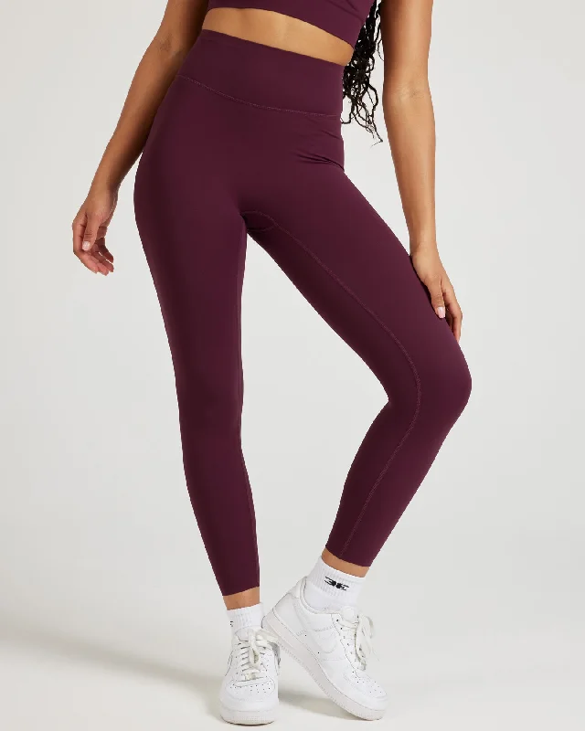 Women's Travel Apparel 7/8 Airey Leggings - Cherry Cola