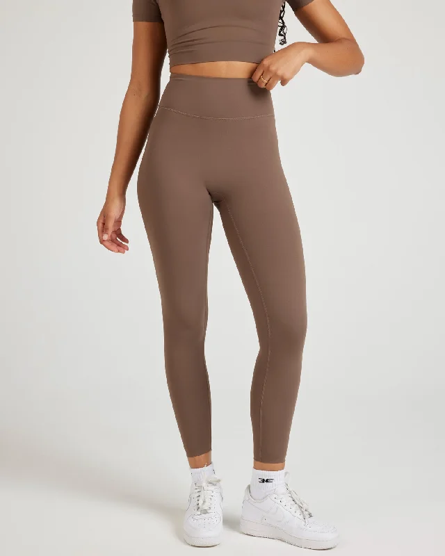 Modern Women's Apparel 7/8 Airey Leggings - Light Brown