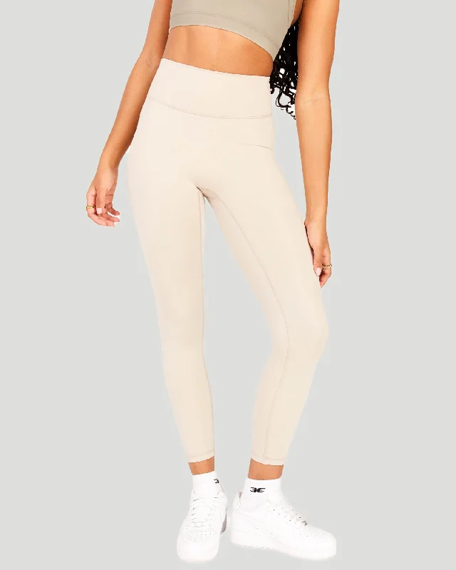 Women's Holiday Clothes 7/8 Aura SF Leggings - Oat Latte