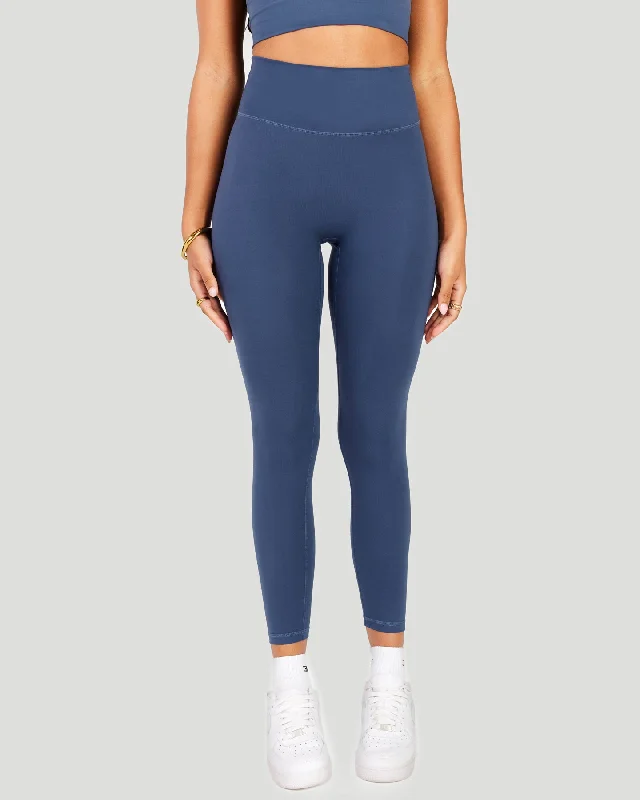 Women's Night-Out Clothes 7/8 Aura SF Leggings - Soft Navy