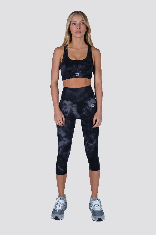 Women's Transitional Attire Aloha 7/8 Highwaisted Leggings - Black