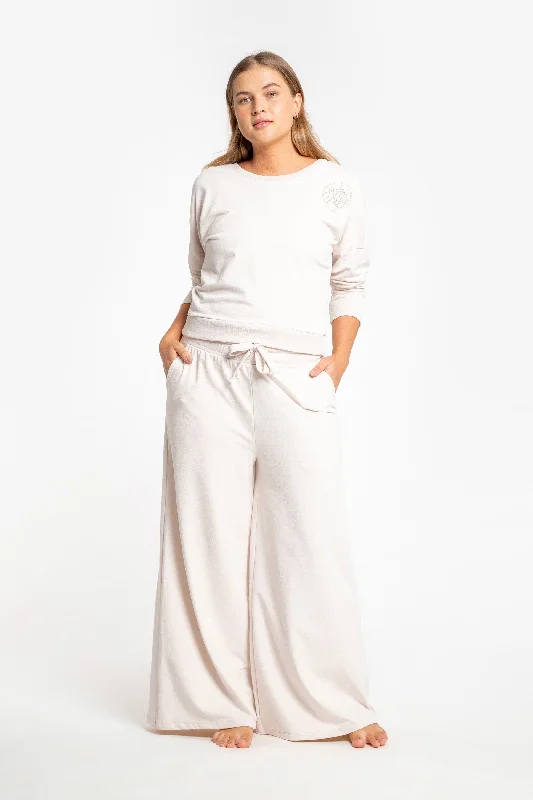 Chic Women's Attire Eco Comfy Wide Pants