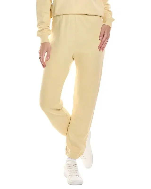 Women's Outerwear Apparel Stadium Sweatpant In Light Lemon