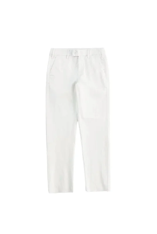 Women's Office Clothing Women's Dock Fray Pant In White