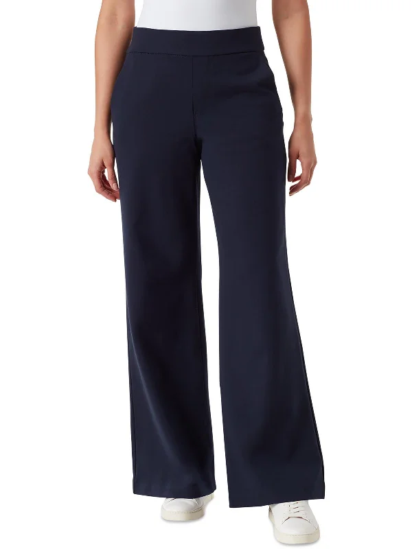 Women's Plus-Size Attire Womens High Rise Work Wear Wide Leg Pants